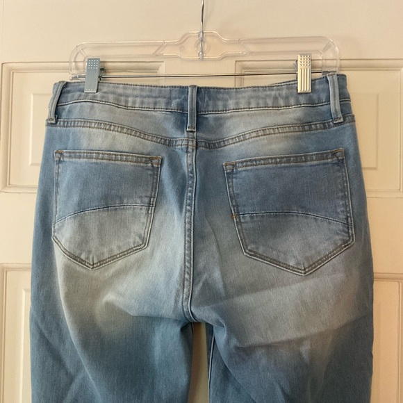 Driftwood Farrah Flare Jeans Bandana Insert Size 28 Boho Festival Western Rodeo - Picture 5 of 8